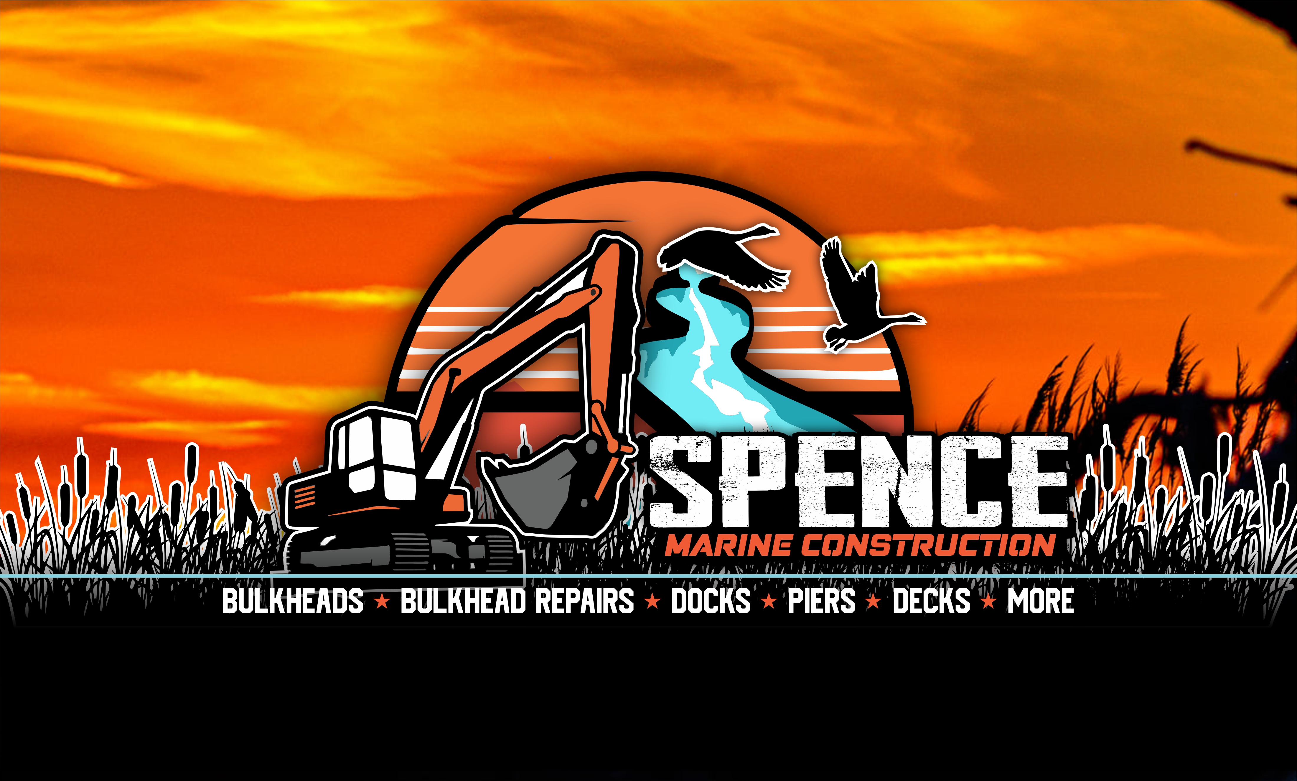 Spence Marine Construction Logo